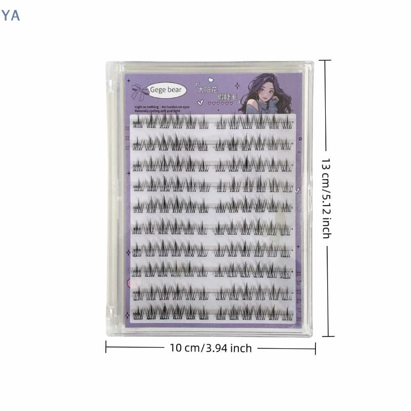 False Eyelashes Natural - 【SA】【SA】글루 프리 인조 속눈썹 솔라 디자인