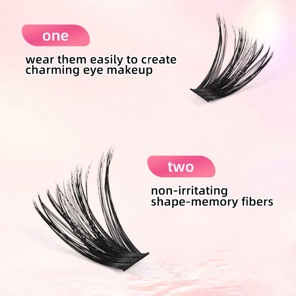 Beauty Makeup Looks - DIY 속눈썹 연장 세트, 자연스러운 느낌의