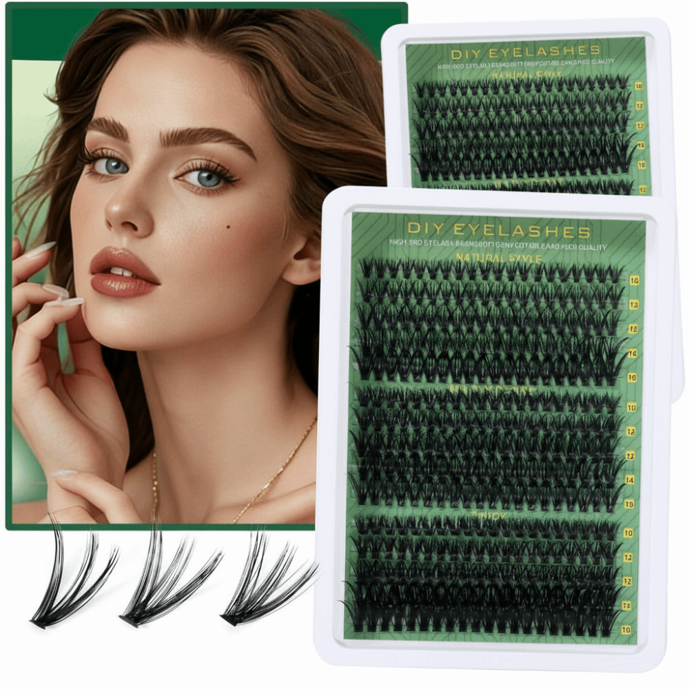 내추럴 룩 인조 속눈썹 본드 앤 씰 클러스터 디자인 D - False Eyelashes Natural 리뷰 및 가격