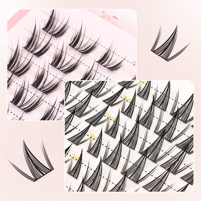 핫세일 10줄 개별 속눈썹 8-13mm 클러스터 속눈썹 - False Eyelashes Natural 리뷰 및 가격