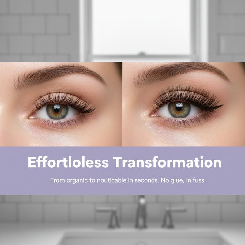 글루가 필요 없는 인조 속눈썹 간편한 적용 자연스러운  - False Eyelashes Natural 리뷰 및 가격