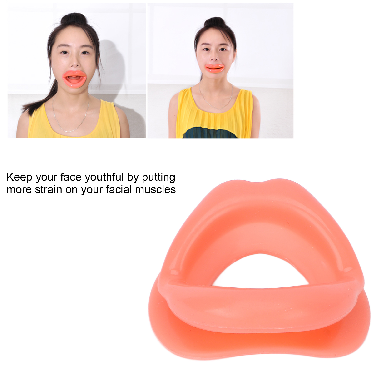 실리콘 고무 얼굴 슬리머 구강 입 근육 마사지 도구 실 - Face Massager 리뷰 및 가격