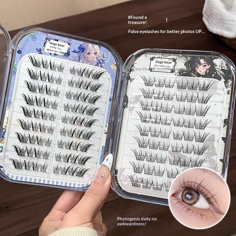 DIY 글루프리 인조 속눈썹, 얇은 줄기, 초보자를 위 - False Eyelashes Natural 리뷰 및 가격