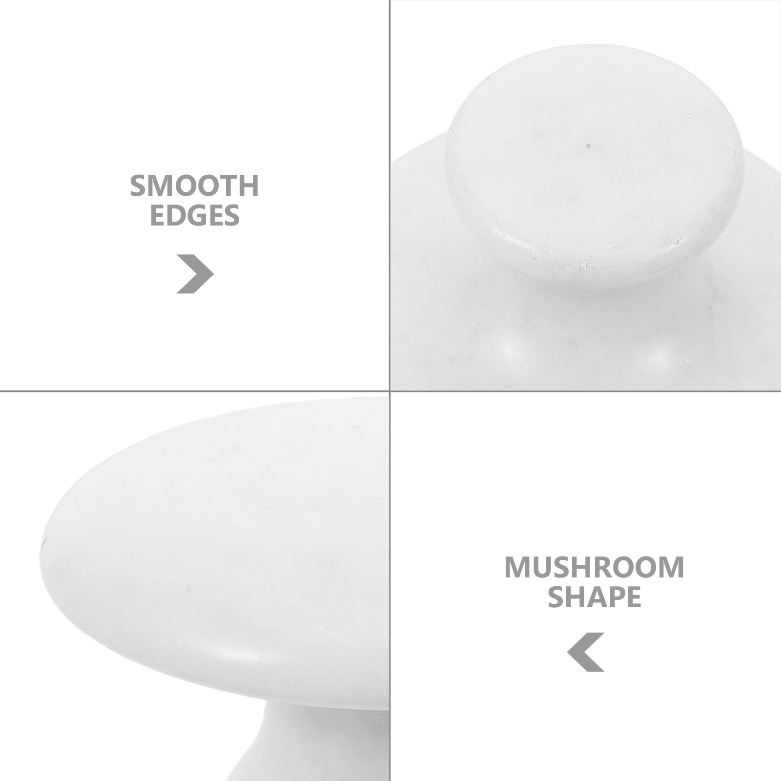 제이드 페이셜 마사지 롤러 화이트 머쉬룸 냉온 마사지  - Face Massager 리뷰 및 가격
